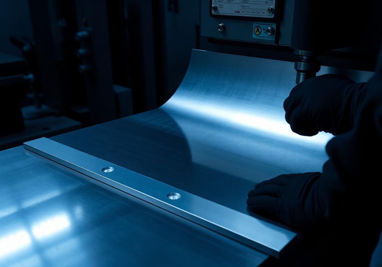 CNC press brake bending a sheet metal panel